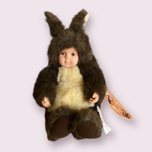Vintage Anne Geddes Baby Squirrels Doll